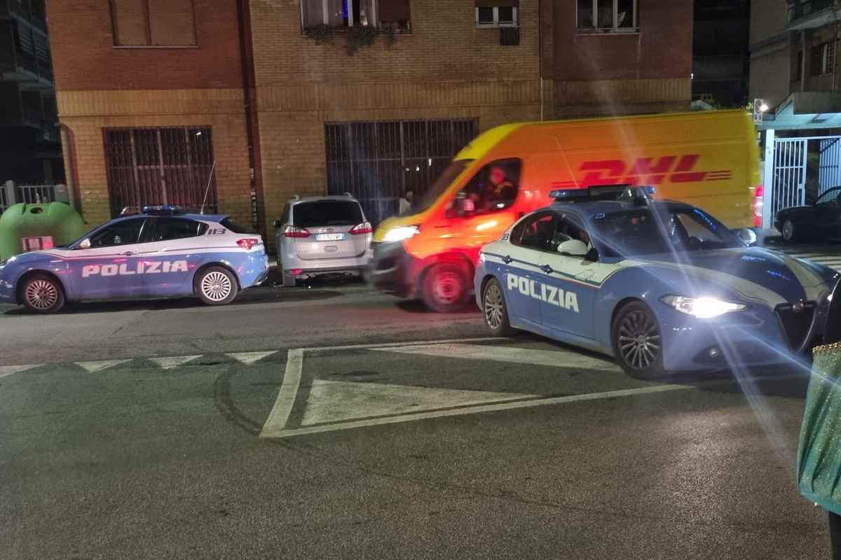 Polizia di stato a Roma