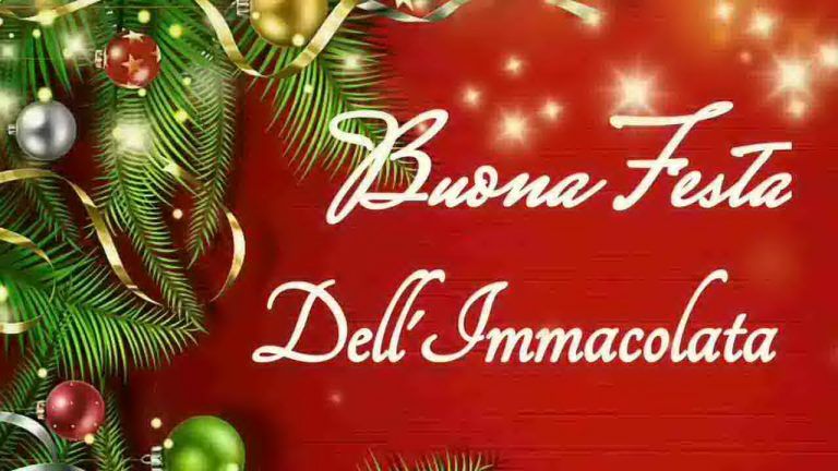 Buona Festa Dell'Immacolata 2023: Frasi Di Auguri E Immagini Per L'8 ...