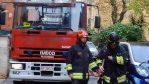 incendio abitazione roma