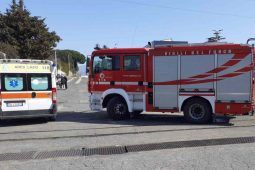 Ambulanza e Vigili del Fuoco