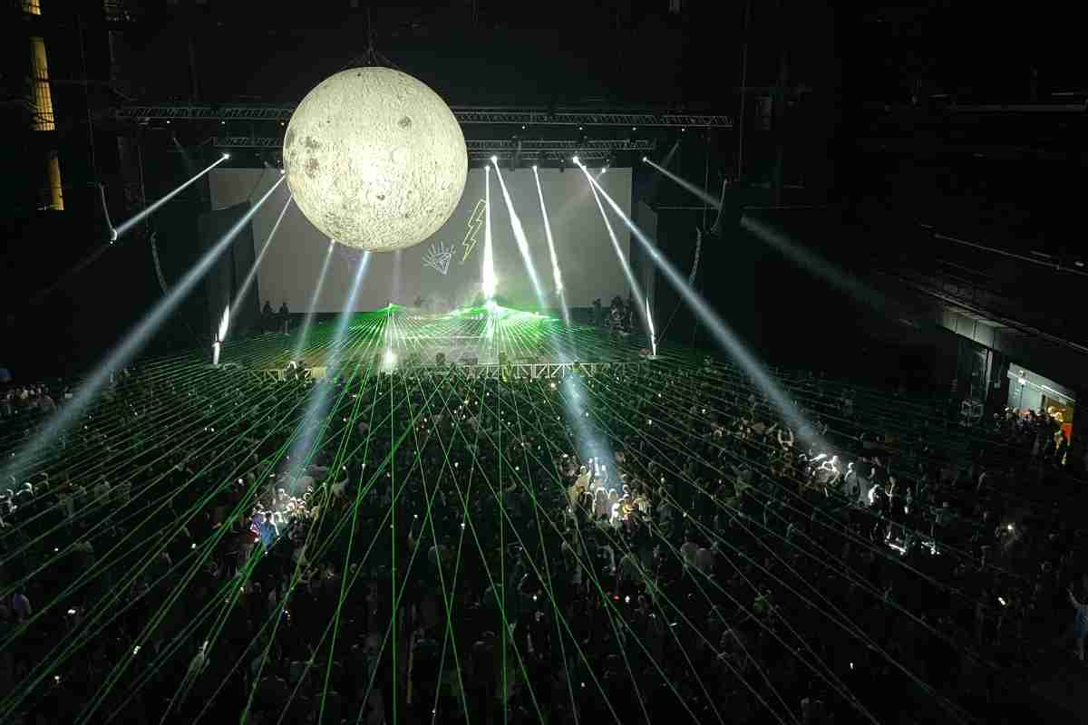 Palco del Capodanno a Cinecittà World