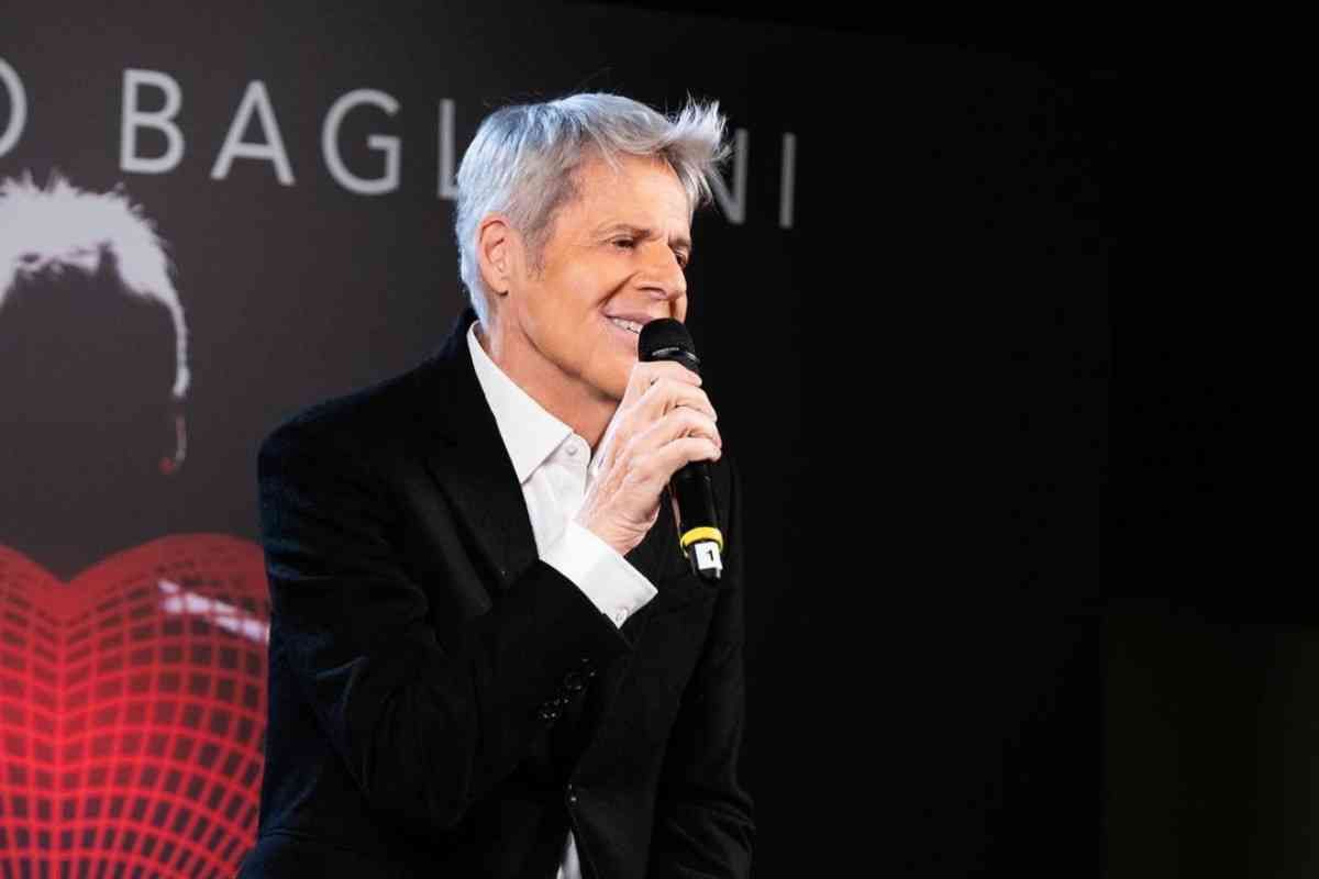 Claudio Baglioni in conferenza stampa