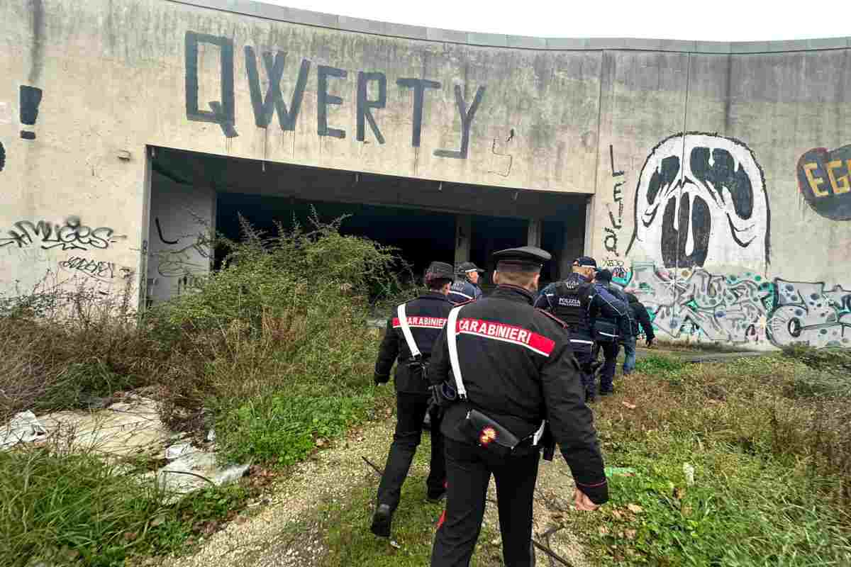 Sopralluogo dei carabinieri nell'ex città del Rugby di Spinaceto per la riqualificazione dell'area - www.IlCorrieredellacittà.com