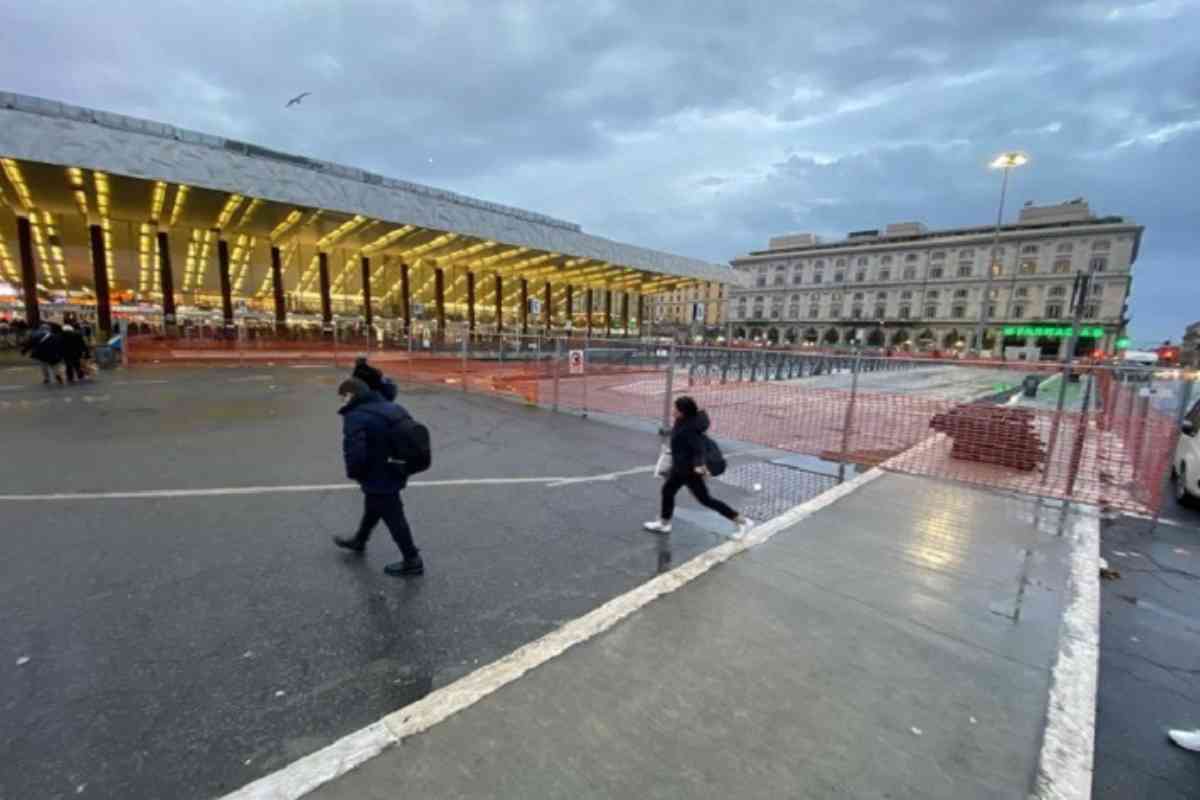 Piazza dei Cinquecento a Roma