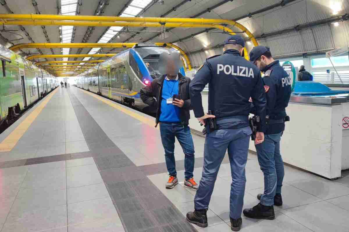 Polizia Ferroviaria a Roma