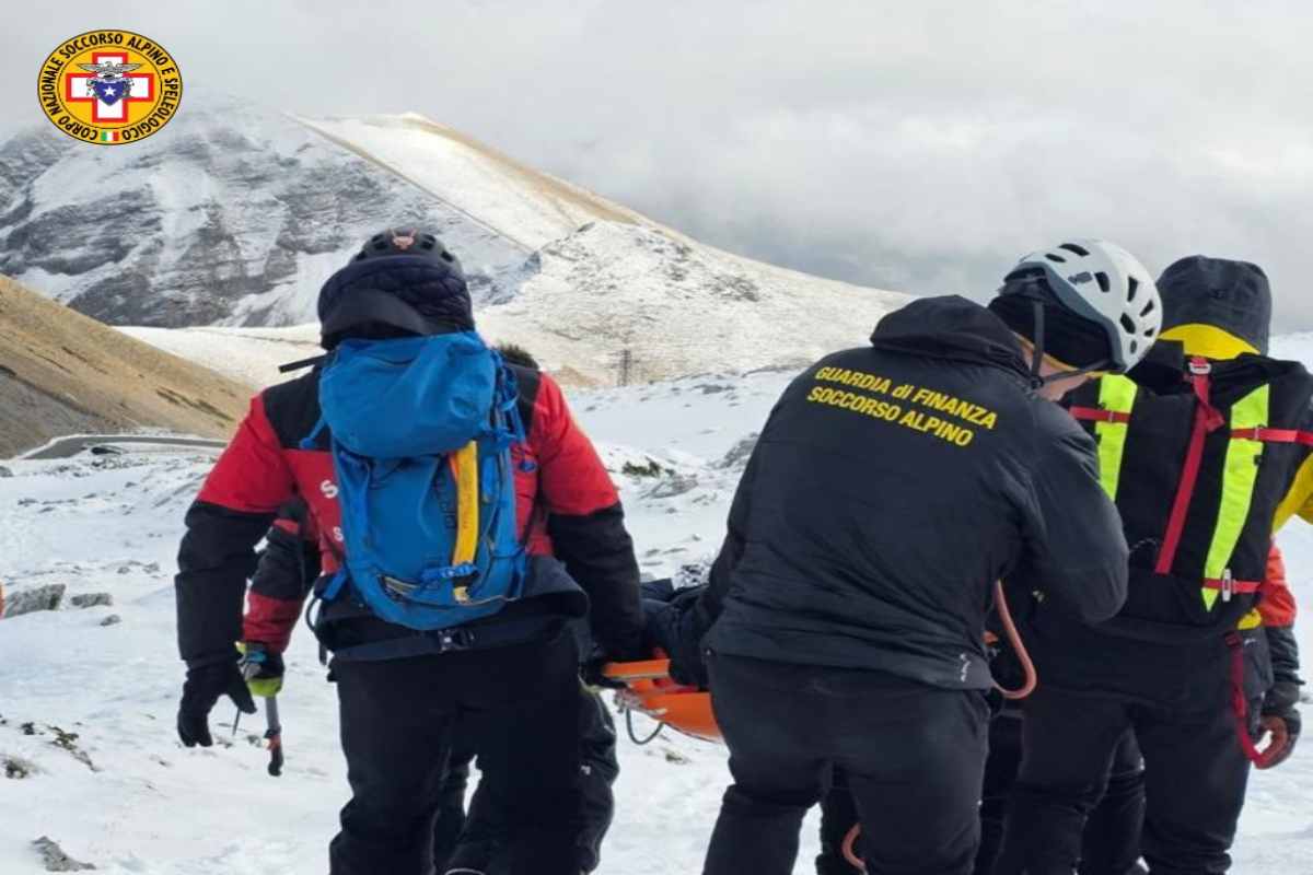 Due alpinisti romani salvati sul monte Terminillo dopo una caduta di oltre 14o metri - www.IlCorrieredellacittà.com