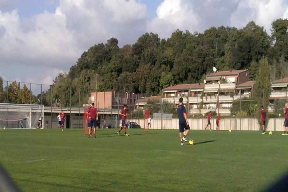 Allenamenti a Trigoria - www.IlCorrieredellacittà.com