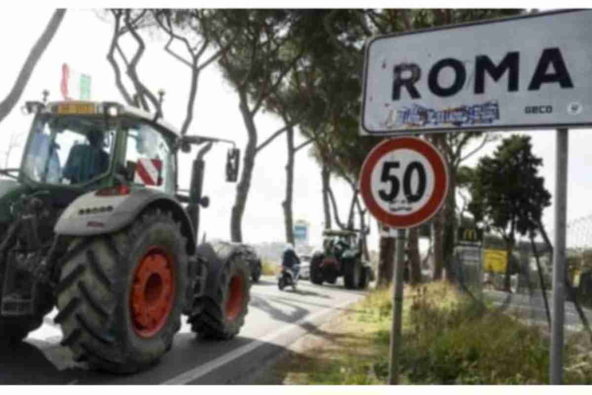 Agricoltori a Roma