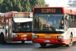 Autobus in sciopero a Roma