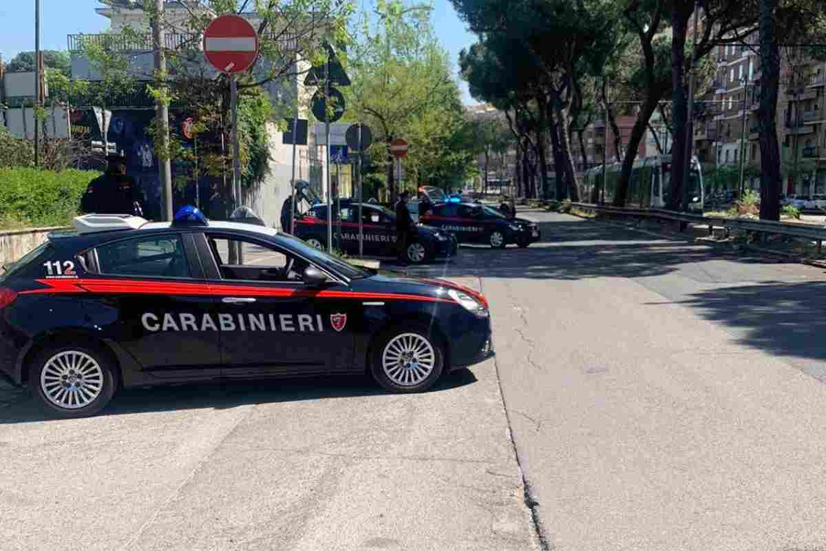 Carabinieri a Tor Sapienza