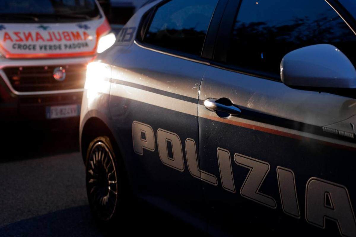 ambulanza polizia spari roma