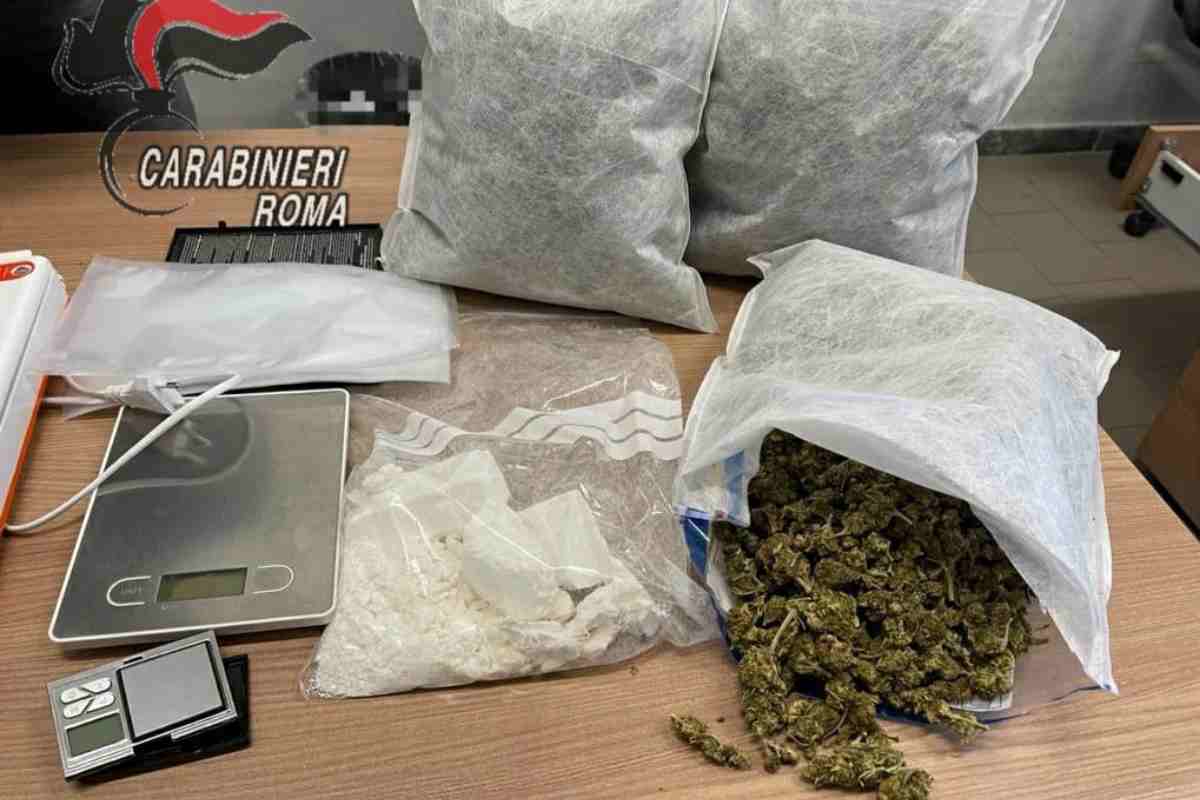 I carabinieri sequestrano cocaina e marijuana