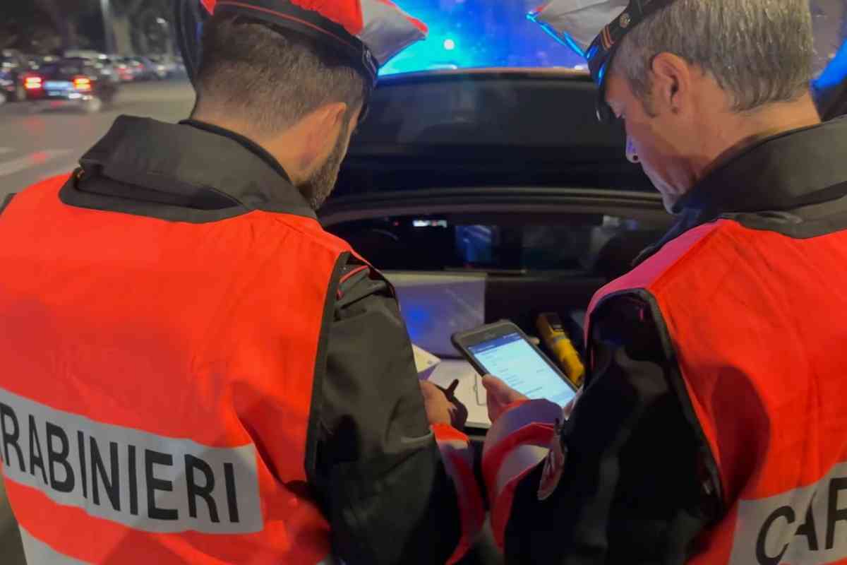 Carabinieri a Garbatella