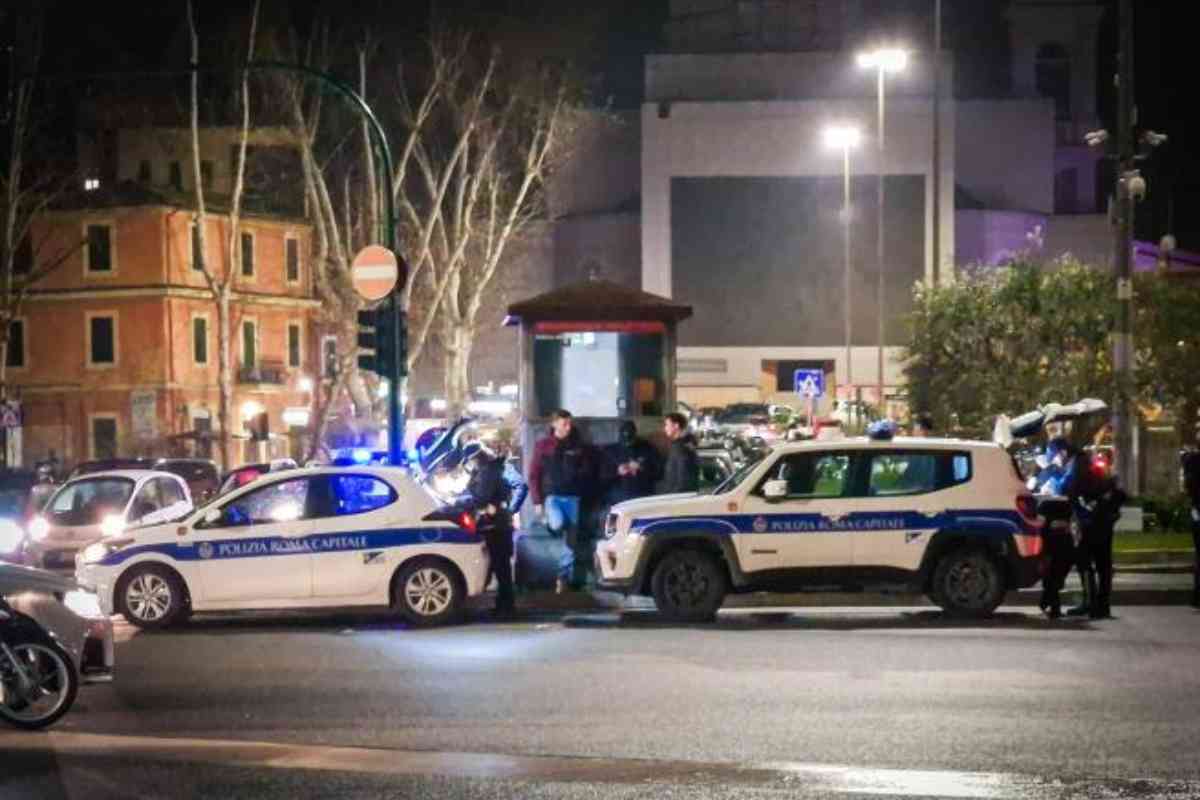 Polizia Locale di Roma a Ponte Milvio