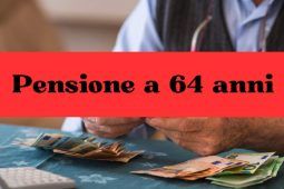 pensione 64 anni