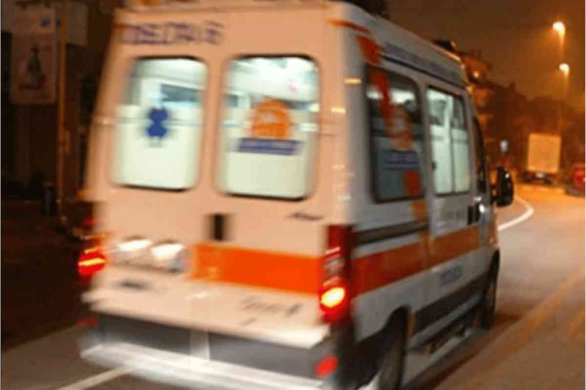 Ambulanza a Pistoia