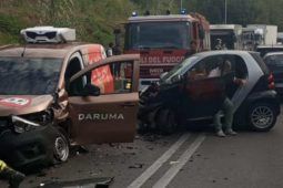 Grave incidente via della pisana oggi