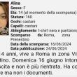 Alina la 14enne scomparsa a Villaggio Prenestino