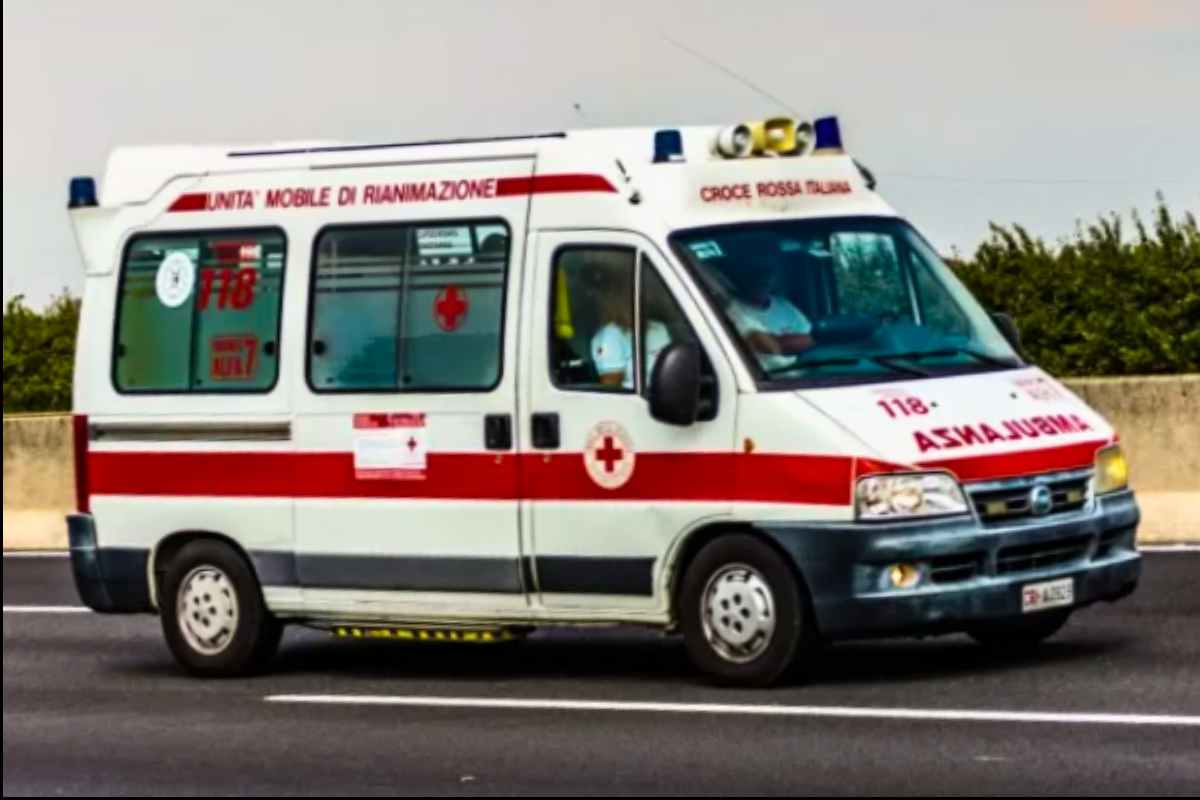 Ambulanza a Roma