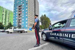 Carabinieri a Torre Angela