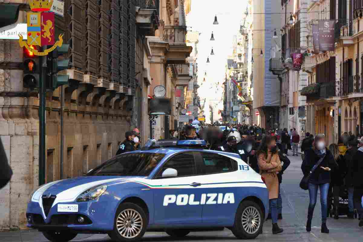 Polizia di Stato a Roma