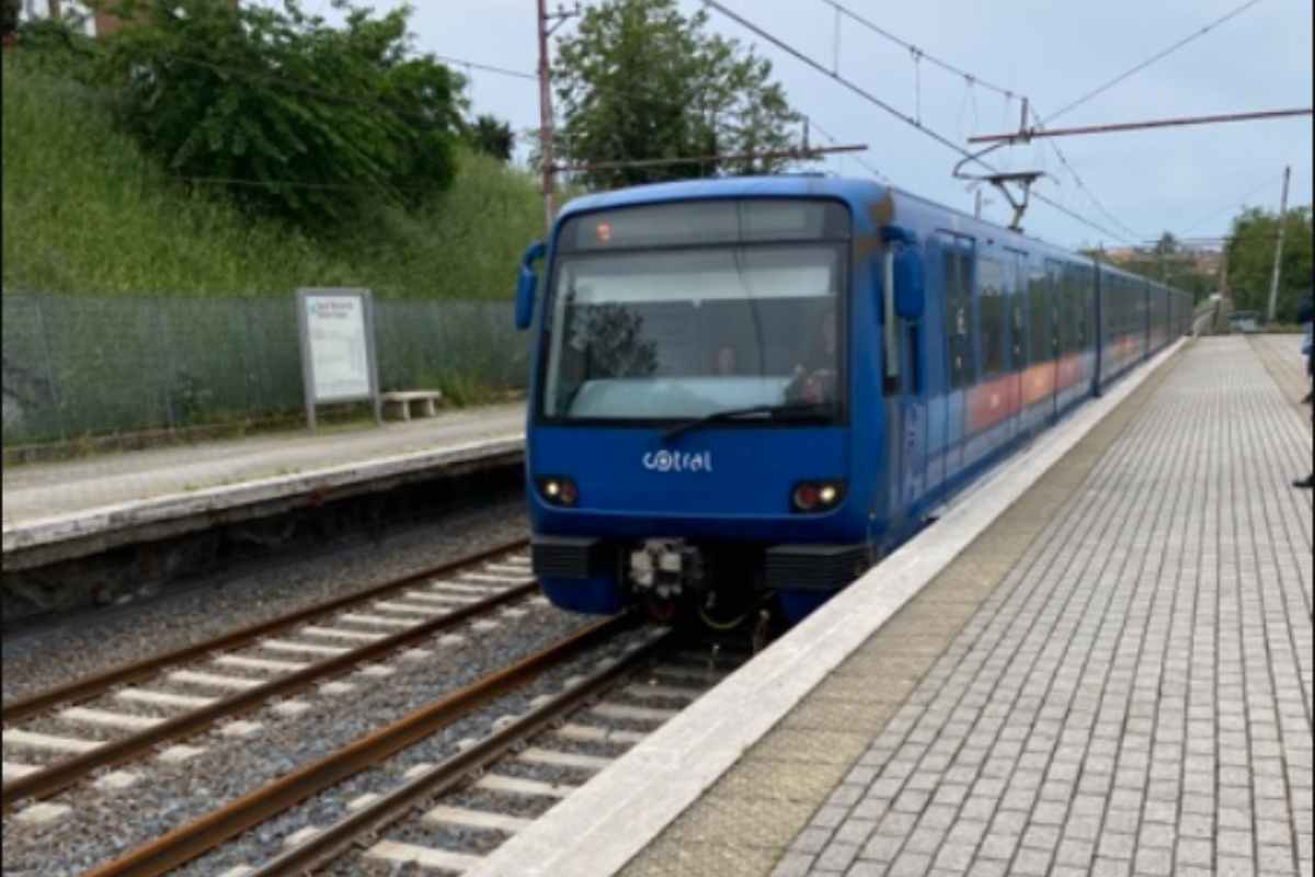 Treno sulla MetroMare