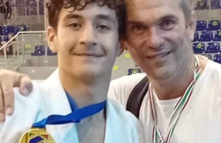 Valerio Mazzoli campione judo ardea