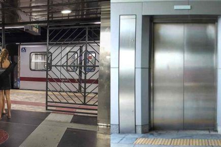 ascensori scale mobili metro B