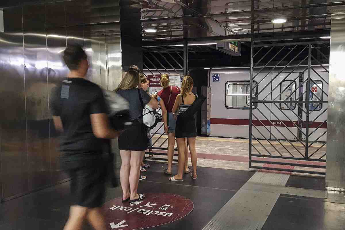 metro b roma accessibilità