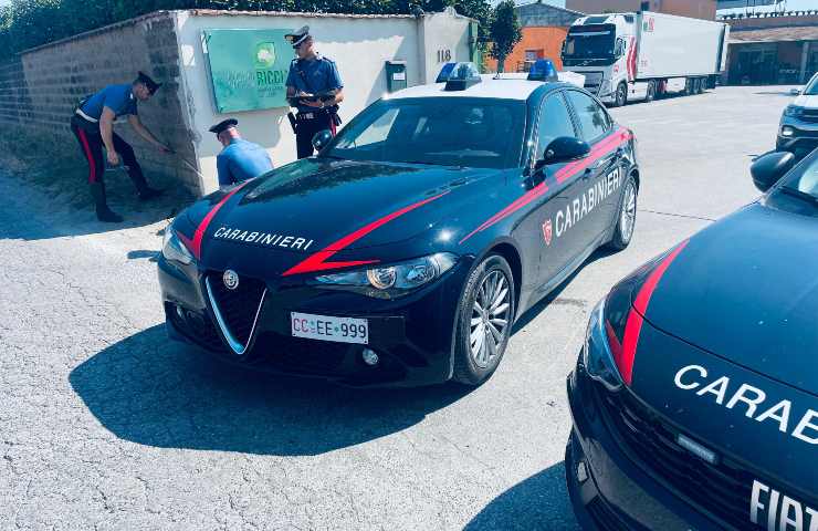 Carabinieri investimento anzio