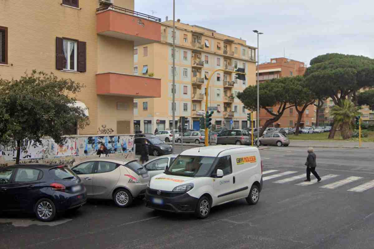 Foto di via Pietro Rosa a Ostia