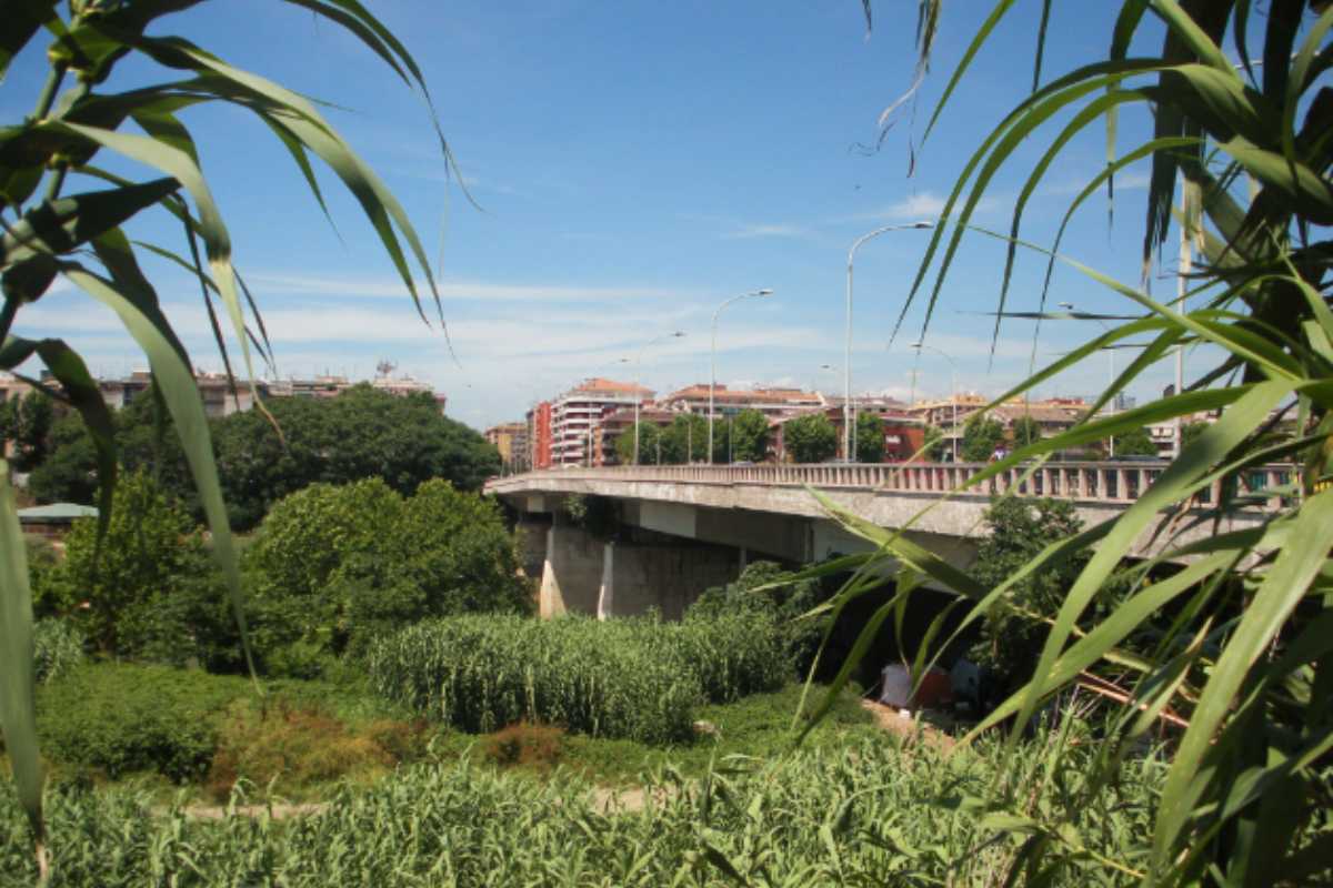 Foto del Ponte Marconi a Roma