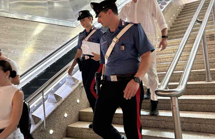 I Carabinieri controllano le zone di maggiore affluenza turistica