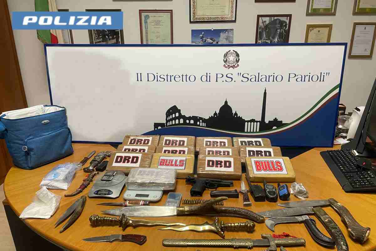 droga sequestrata Polizia