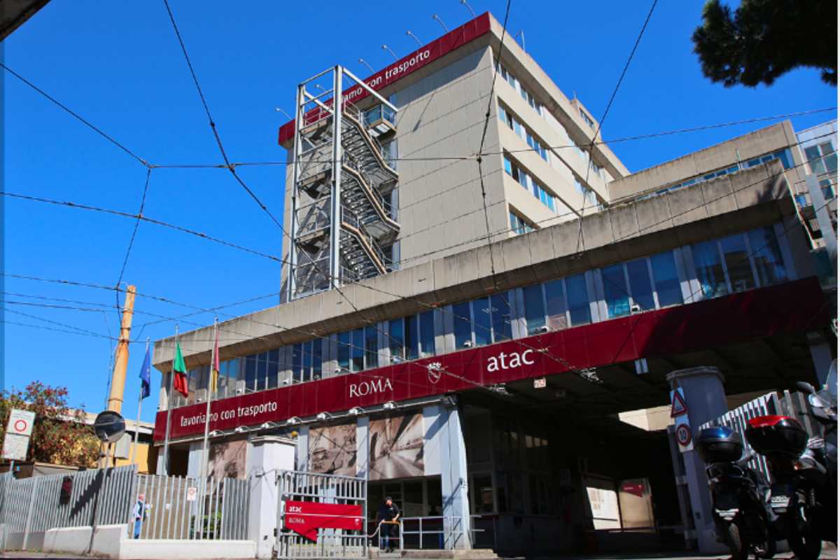 Foto del quartier generale dell'Atac a Roma