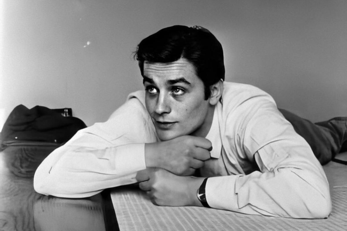 Alain Delon da giovane