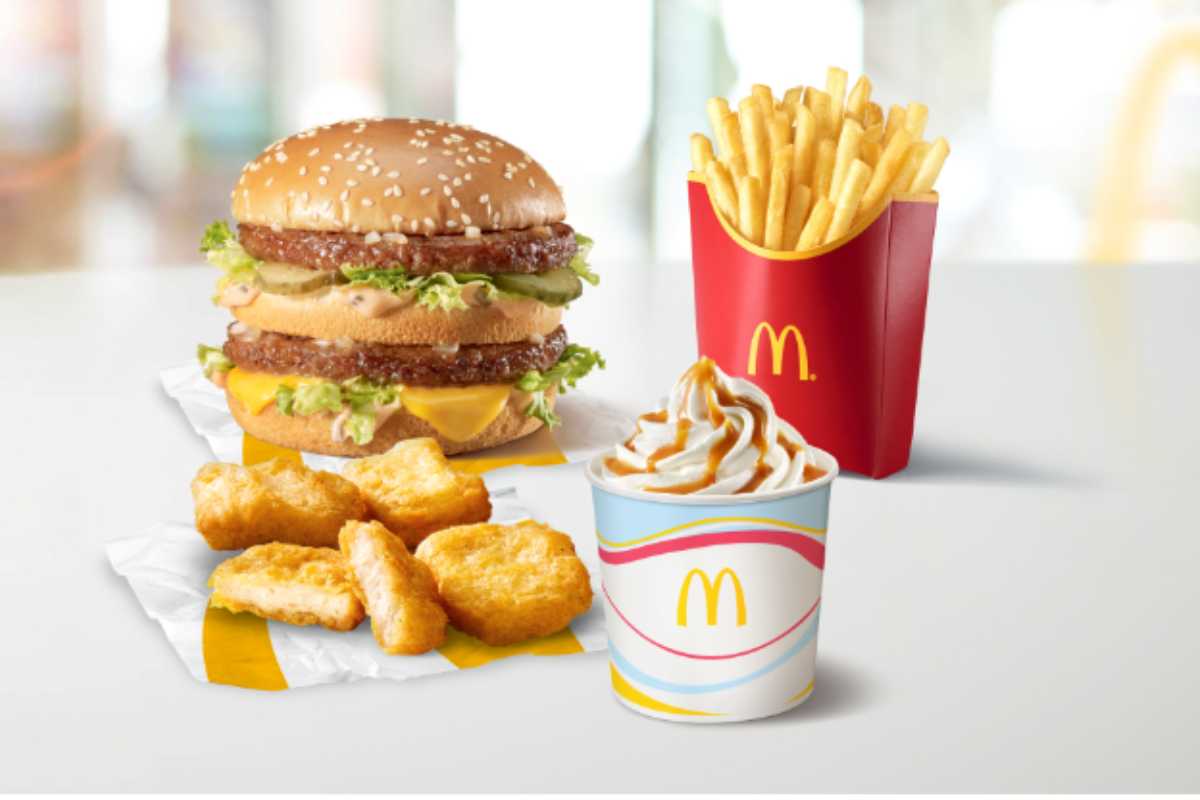 Menù di McDonald's