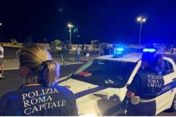 Polizia Locale di Roma Capitale a Ostia