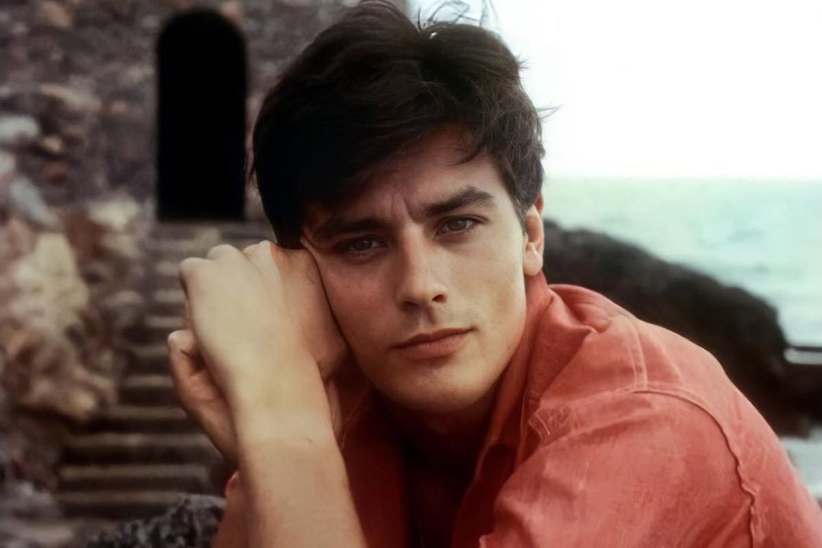 Alain Delon da ragazzo